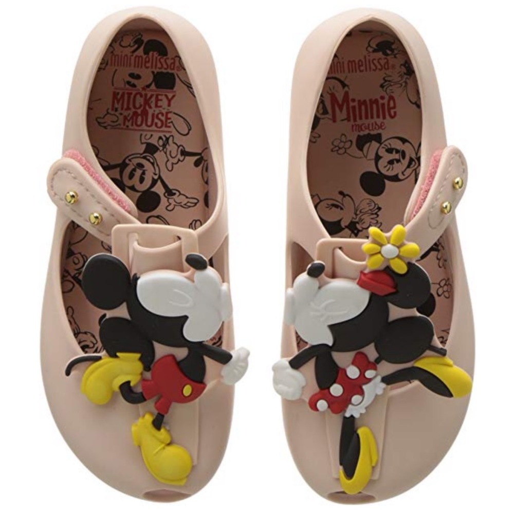 NWTIB Minnie Melissa kissing Mickey twins Size 11